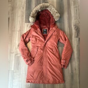 TNA Summit Jacket in Warm Rust